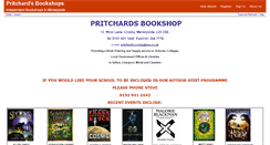 Desktop Screenshot of pritchardseducation.tbpcontrol.co.uk
